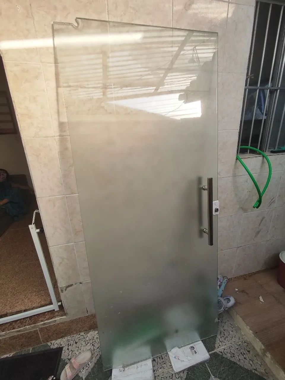 Porta de vidro temperado completa 10mm64640459596163121