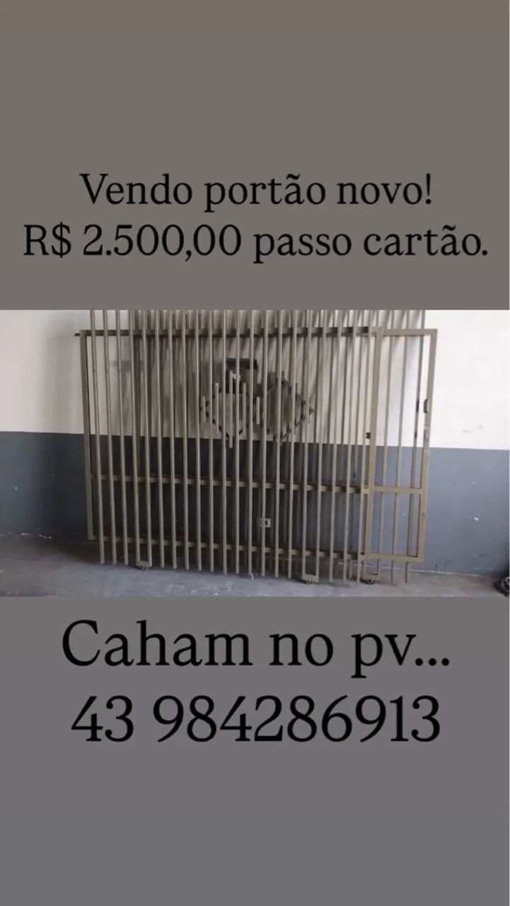 Vendo Portão Casa Germinada  - Foto 4