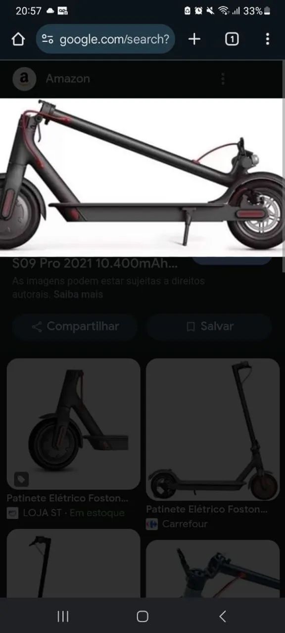 Patinete Elétrico Foston S09 Pro Bateria 10.400 Mah - Foto 3