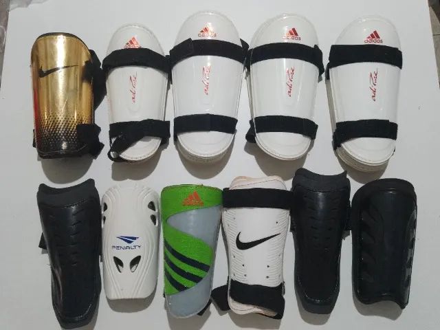 Caneleira futebol futsal Adidas Nike Penalty 