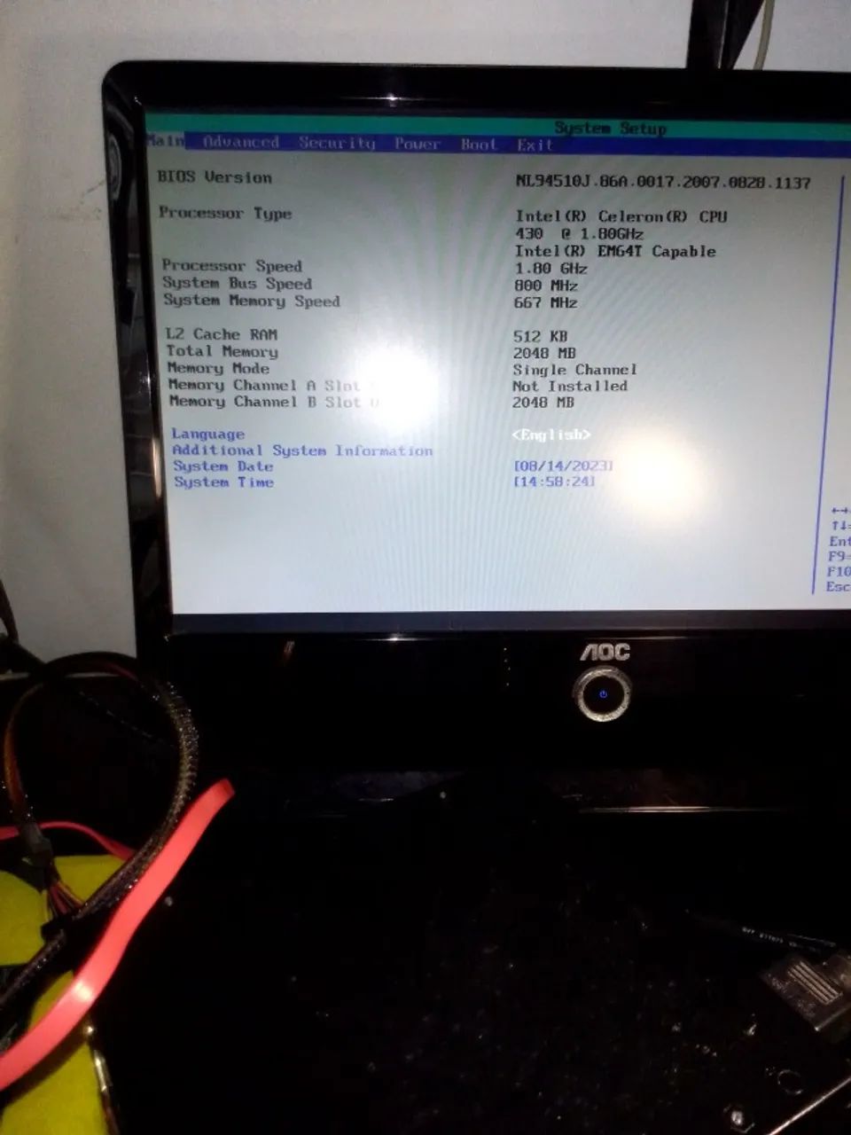 Placa Mãe Intel  Modelo  D945 GCNL - Foto 4