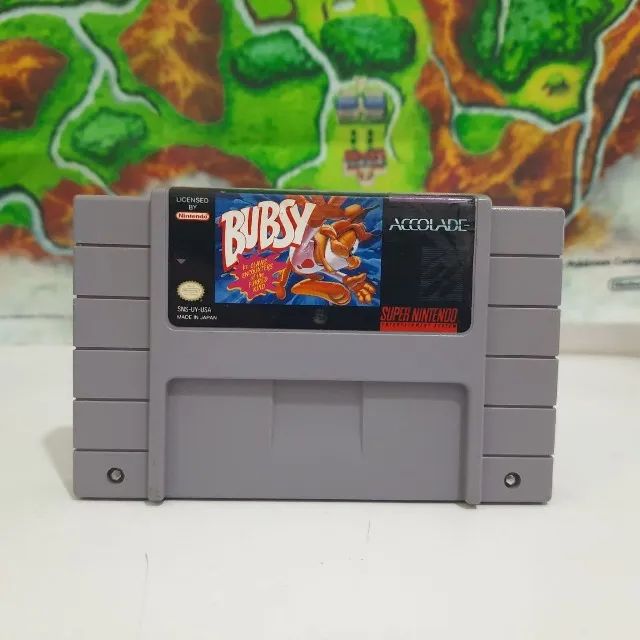 Bubsy Super Nintendo Original SNES