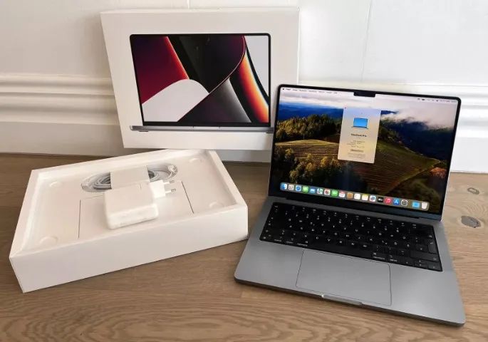 Apple MacBook Pro 14 Chip M1 Cinza Espacial com 16Gb e 512Gb Ssd