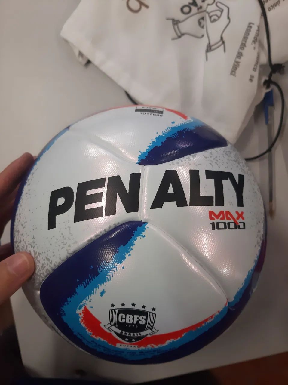 Penalty Ball, I won it in the school raffle.