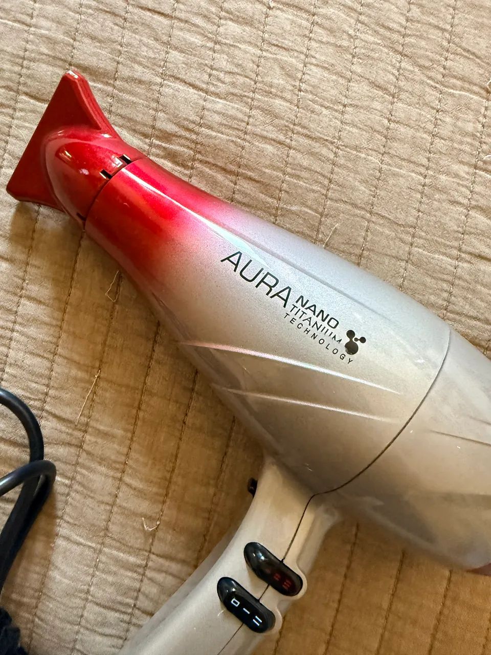 Secador De Cabelo Gama Italy - Aura Nano Titanium 2300w 220v