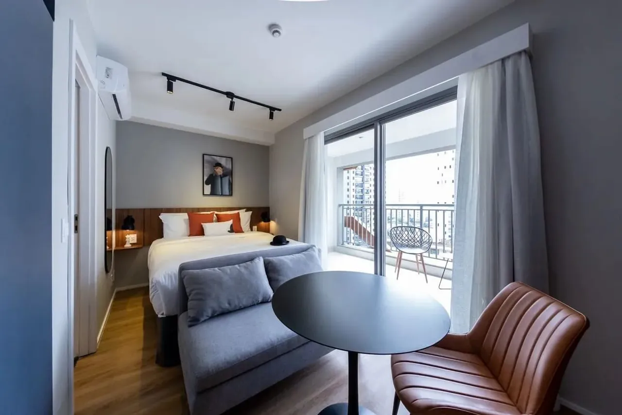 Apartamento com 1 Quarto para alugar, 32m² - Vila Mariana