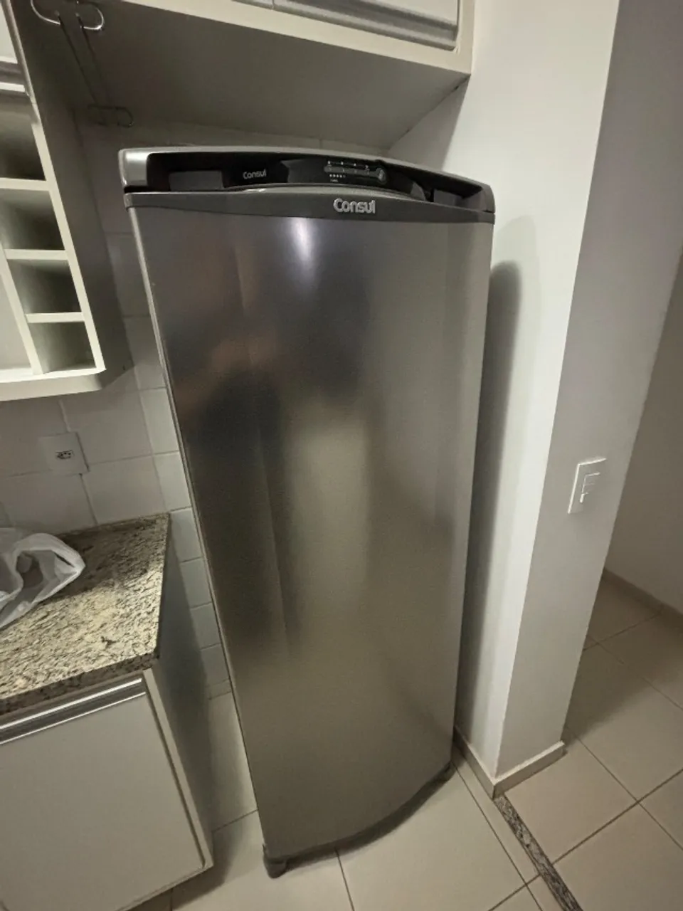 Geladeira Consul Inox