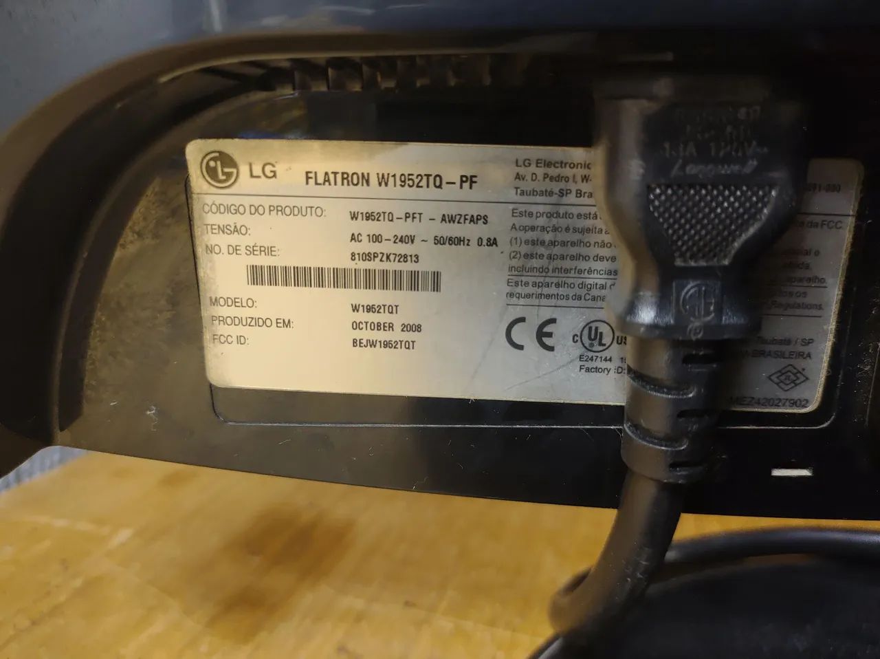Monitor LG 19 Pol VGA e Dvi widescren  - Foto 2