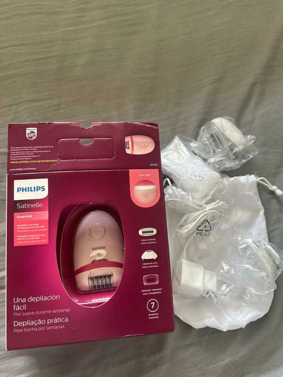 Depilador Philips Satinelle Essential - Novo