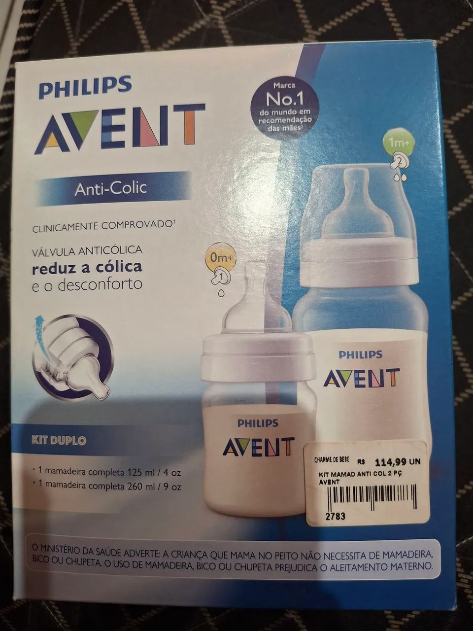 Kit Philips Avent Anti-Cólica Duplo