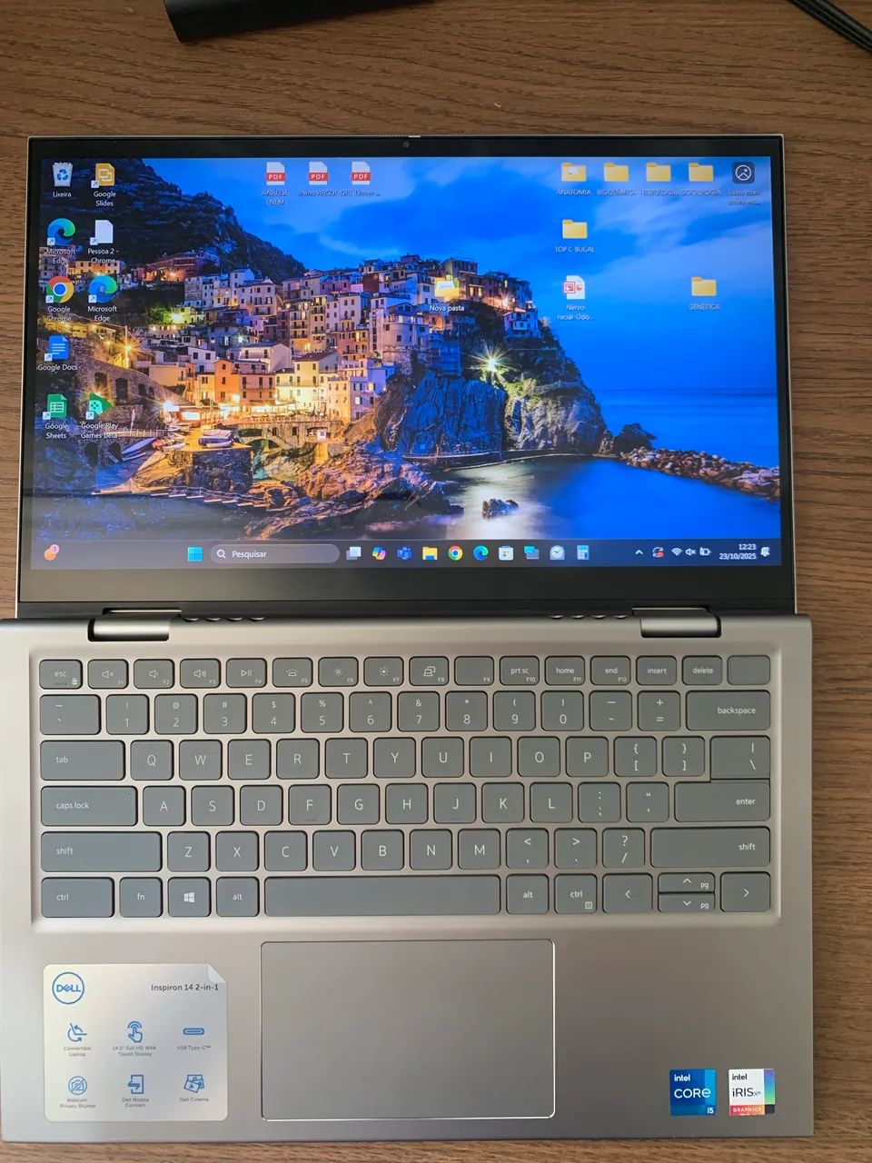 Notebook Dell - Quase novo, touchscreen, estado impecável - Foto 3