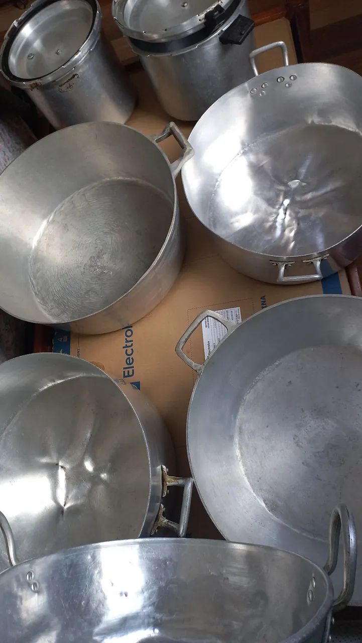 Kit Panelas e Panelas de Pressão em Alumínio - Foto 4