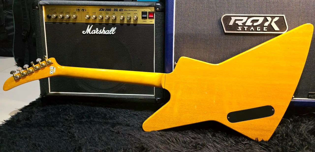 epiphone explorer korina /ñ Gibson les paul sg p90 prs