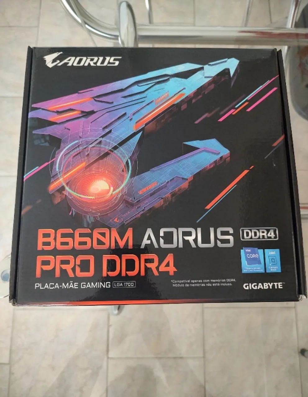 Kit B660M Aorus PRO DDR4, I5-13600K , 16G de RAM 8x8 - Foto 3