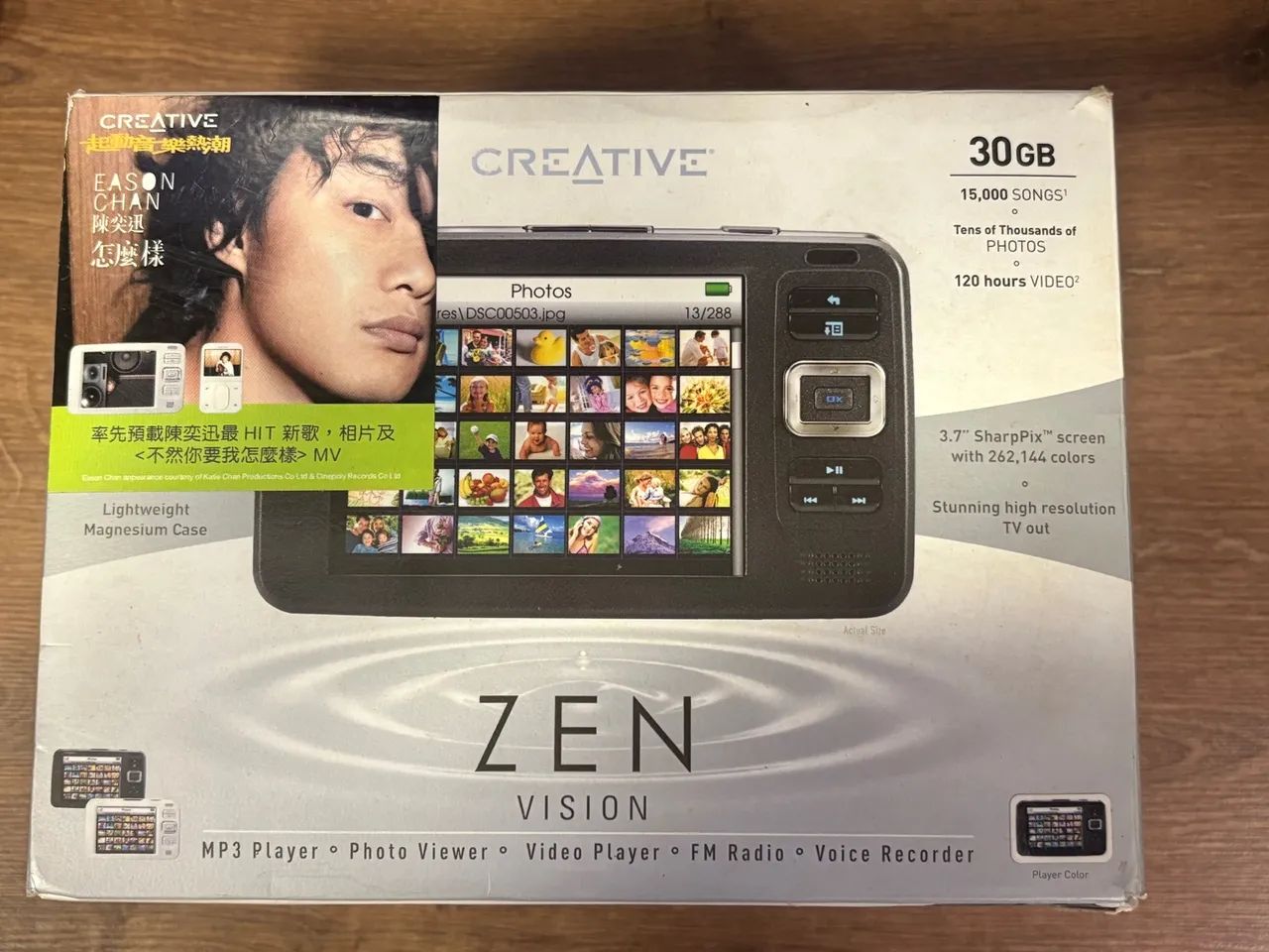 Leia todo o anúncio!! Creative Zen Vision 30GB - MP3 Player e Vídeo