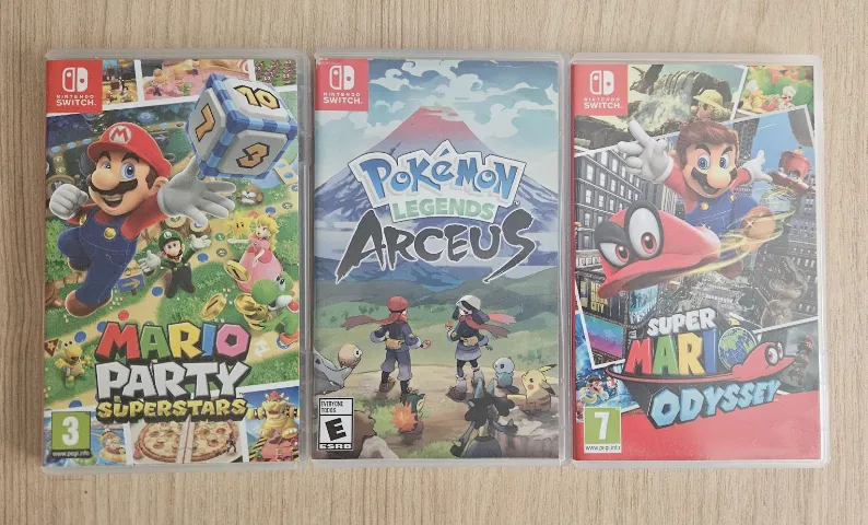 Kit Jogos Nintendo Switch