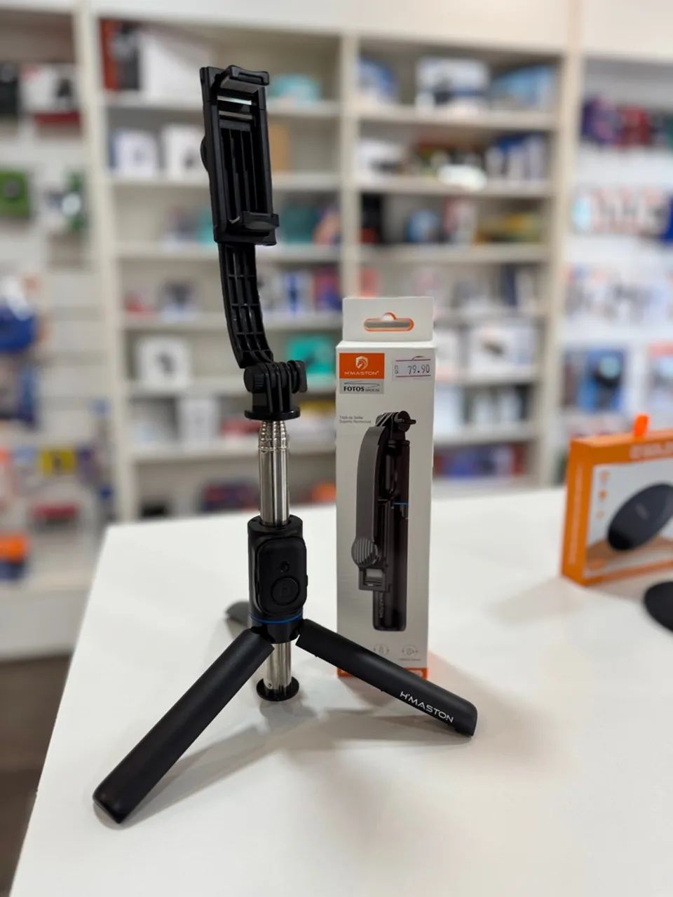 Tripé e Bastão de Selfie Bluetooth  - Foto 2