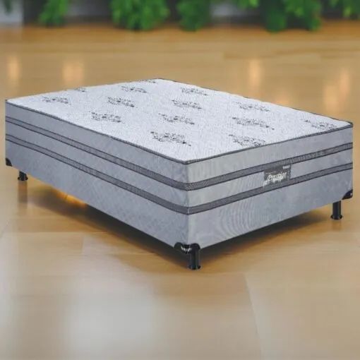 Em estoque!! Cama Box Casal Prestige D28 Molas Ensacadas 