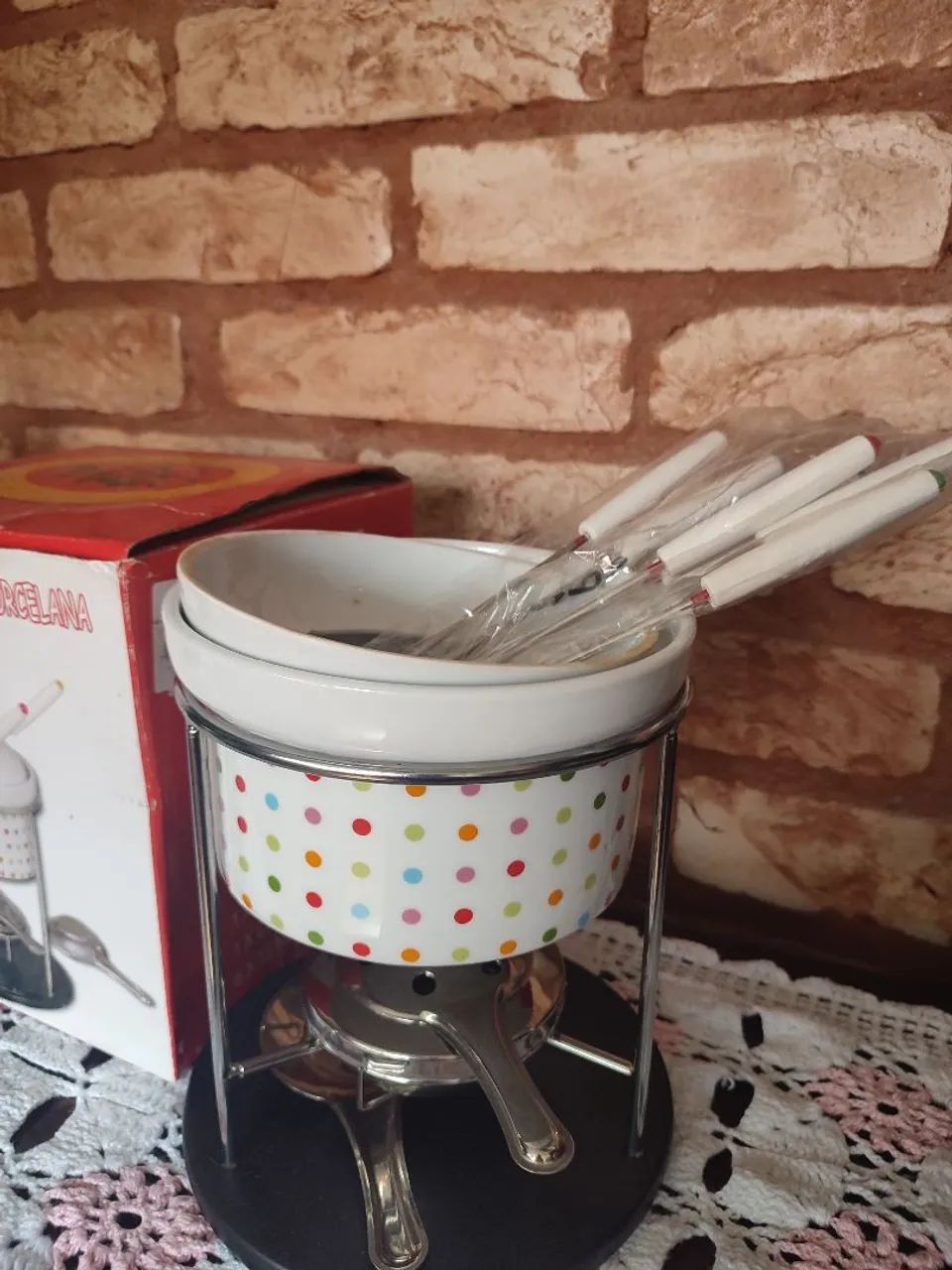 Fondue Porcelana Gerimport - Foto 2