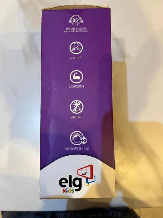 Headphone Infantil Com Limitador De Volume Kids Melody ELG - Foto 4