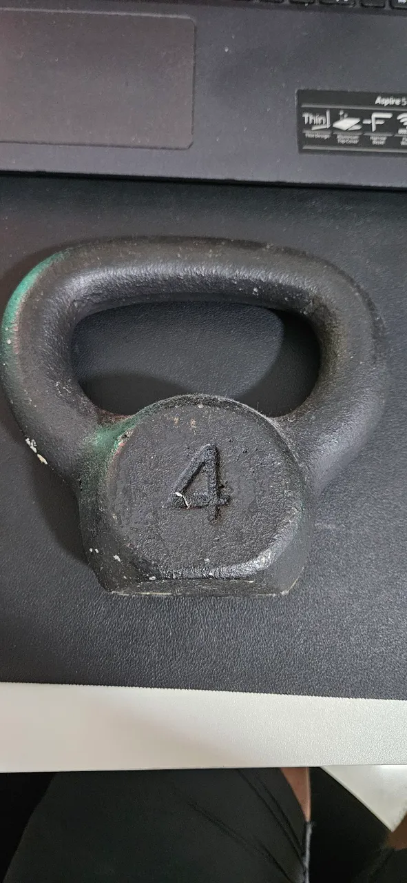 Kettlebell 4kg - Treino Funcional e Musculação