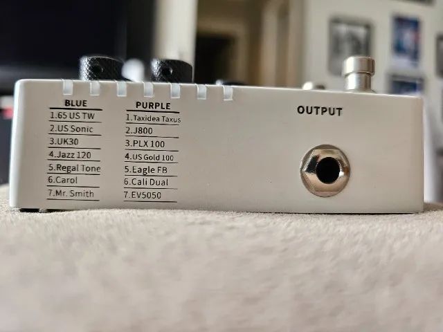 Mooer Preamp Model X X2 - Pré Digital com IR Loader - Instrumentos