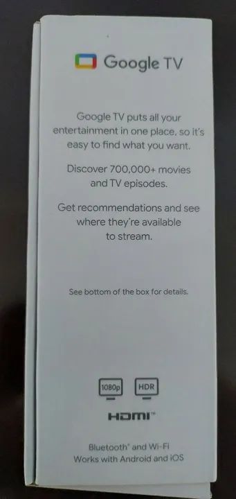 Chromecast HD com Google TV - Foto 3