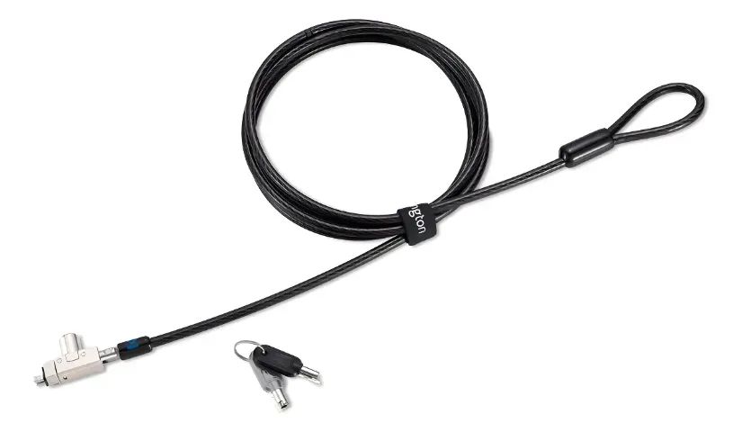 Trava para Notebook Kensington com Cadeado e Chave (Para Coworking) - NOVO E LACRADO