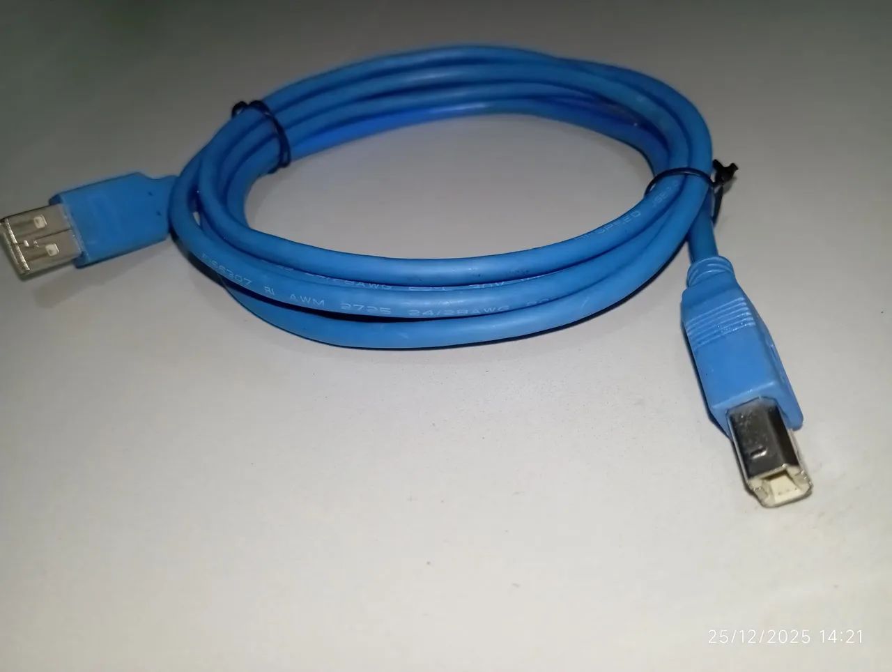 Cabo USB para Impressora - Foto 2