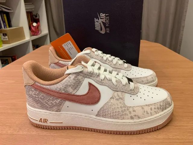 Air Force Low Snakeskin Pack Canyon Rust Calçados Taguatinga
