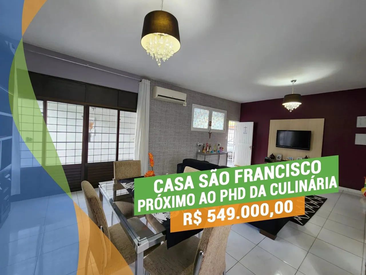 Casa 4Qts/1St c/ terreno de 435m² São Francisco