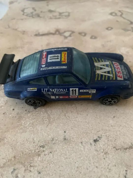 Carrinho miniatura Porsche 911 Carrera 1989 Burago  - Foto 2