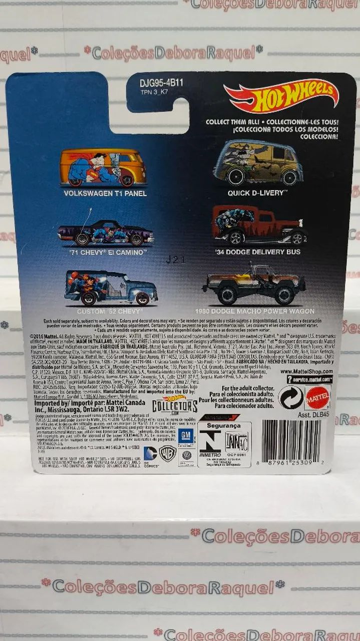 Hot Wheels Batman Quick D-livery (DC comics) - Foto 3