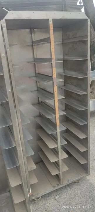 5Armários inox industrial 45x65cm 20GNs"LEIA" - Foto 5