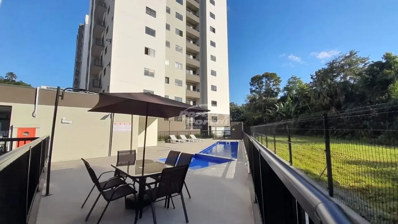 Apartamento disponível para locação no Salta do Norte, em Blumenau/SC.