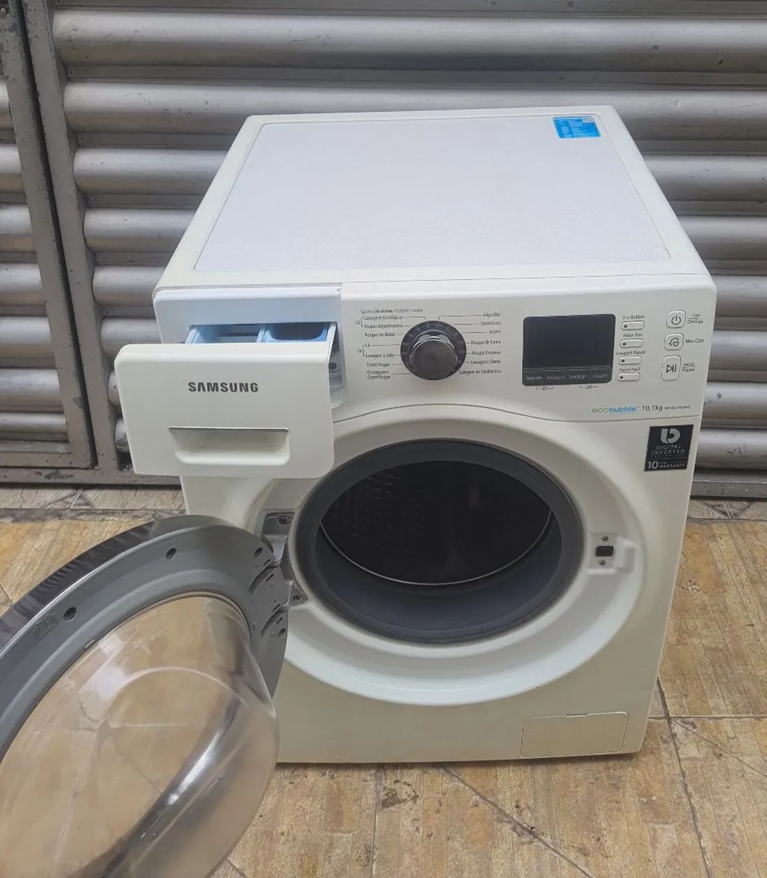 Lavadora samsung ecobooble 10.1 kg  frete grátis Régiao  - Foto 4