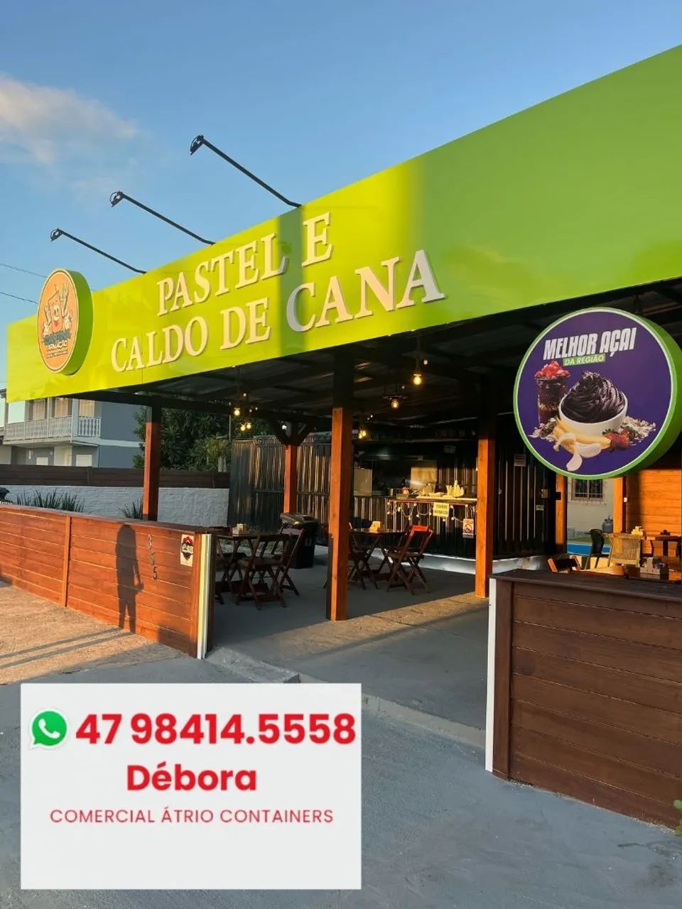 Lanchonete container Desmontável Acoplável  - Foto 4
