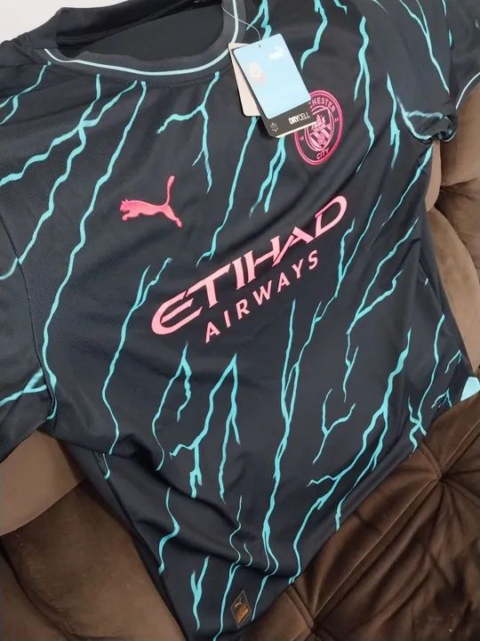 Camisa Manchester City original Puma - Edição Especial - Foto 3