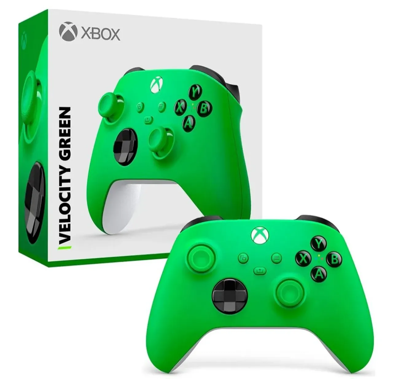 Controle Xbox Velocity Green - Novo