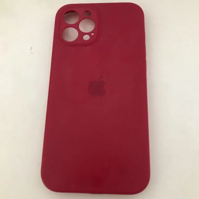 Capinha Case Vermelha Iphone 12 Pro Max - Lisa - Foto 2