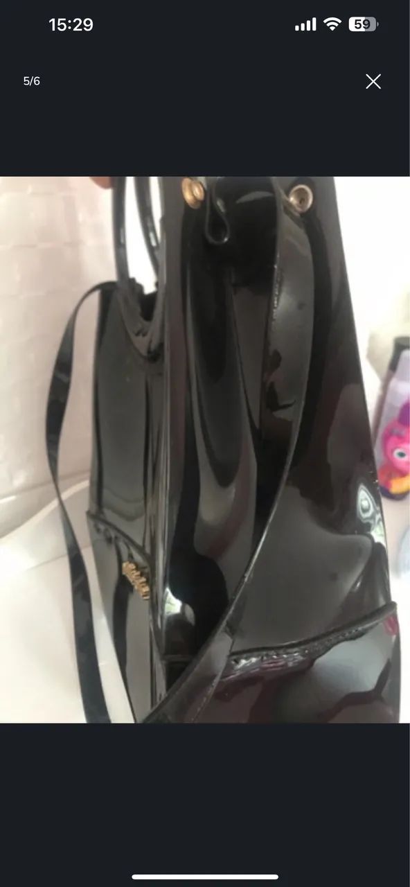 Bolsa petite Jolie preta - Foto 4