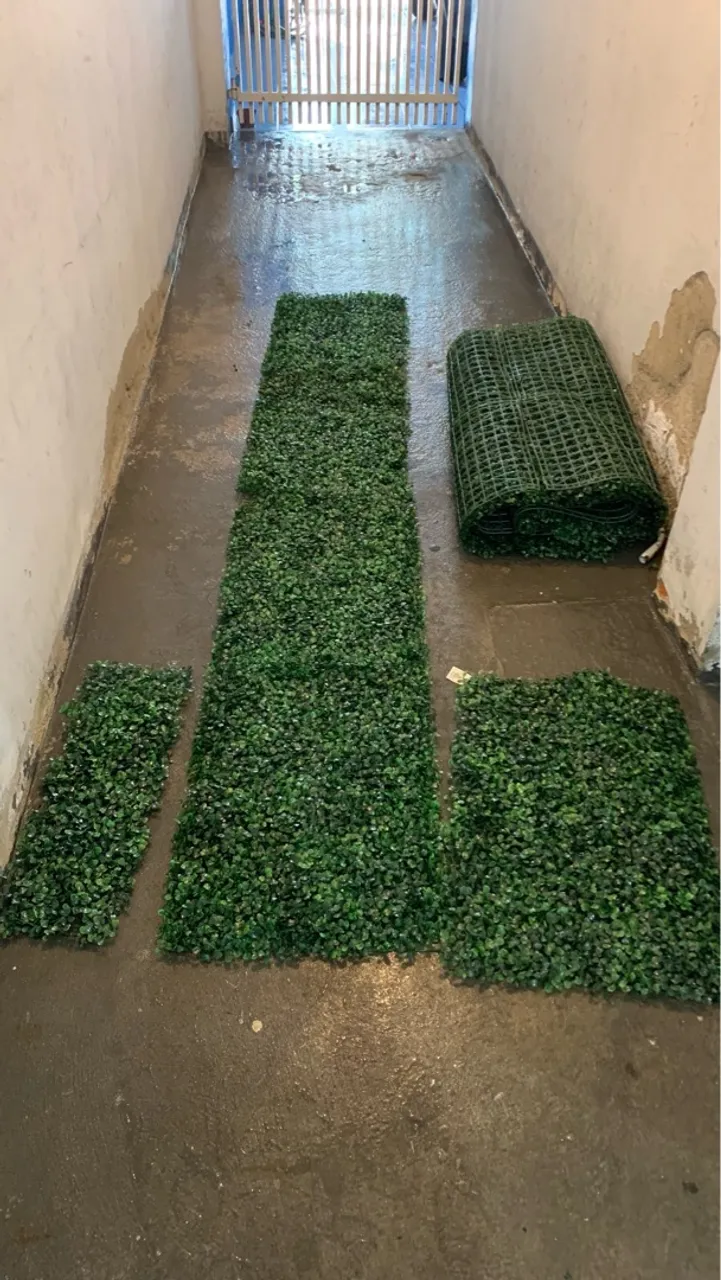 Tapetes de grama sintética para jardim