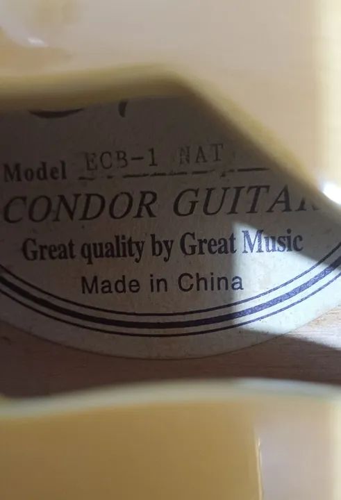 Contrabaixo Condor Semi-acústico - Foto 2
