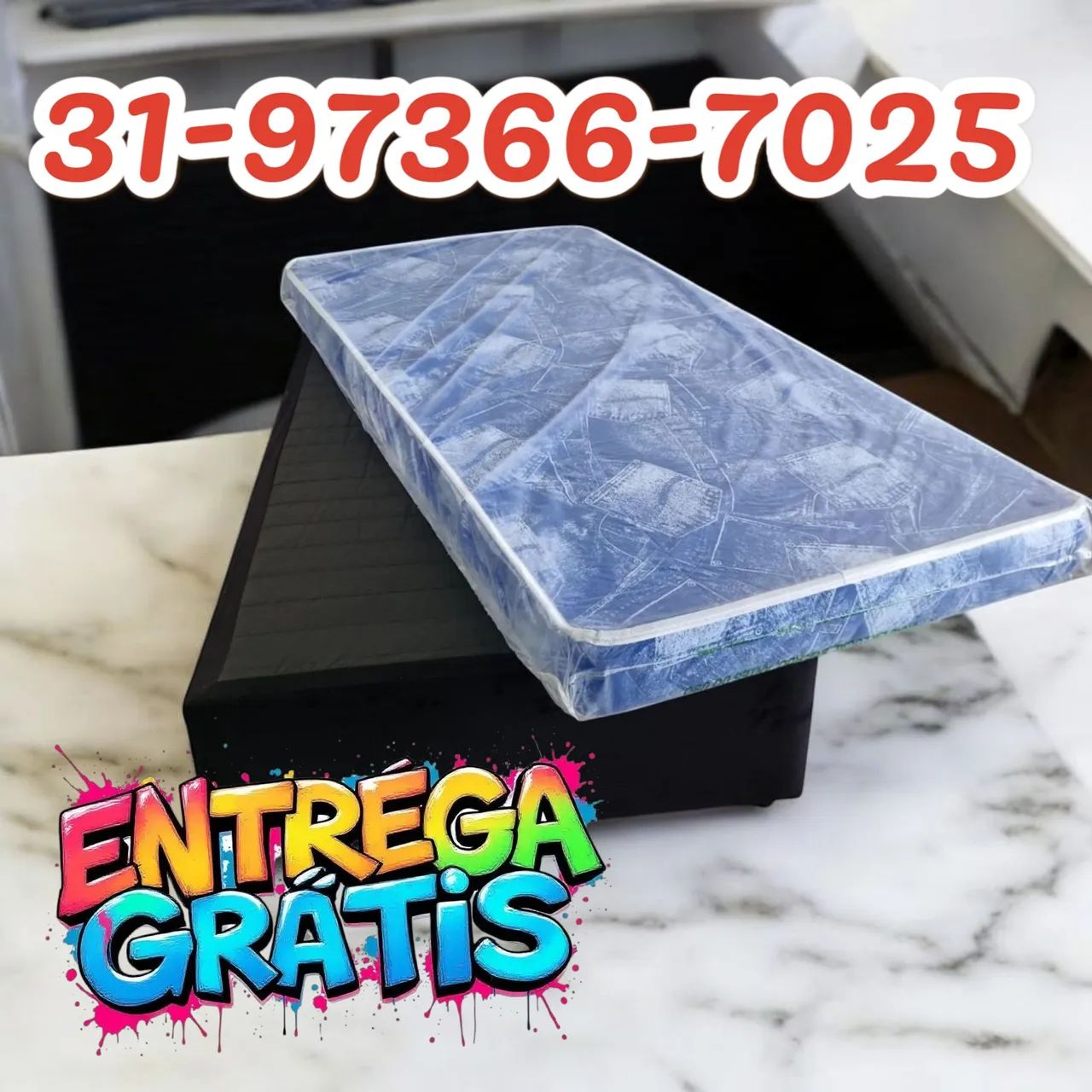 COLCHÃO SOLTEIRO NOVOS / DIRETO DA FÁBRICA!!!
