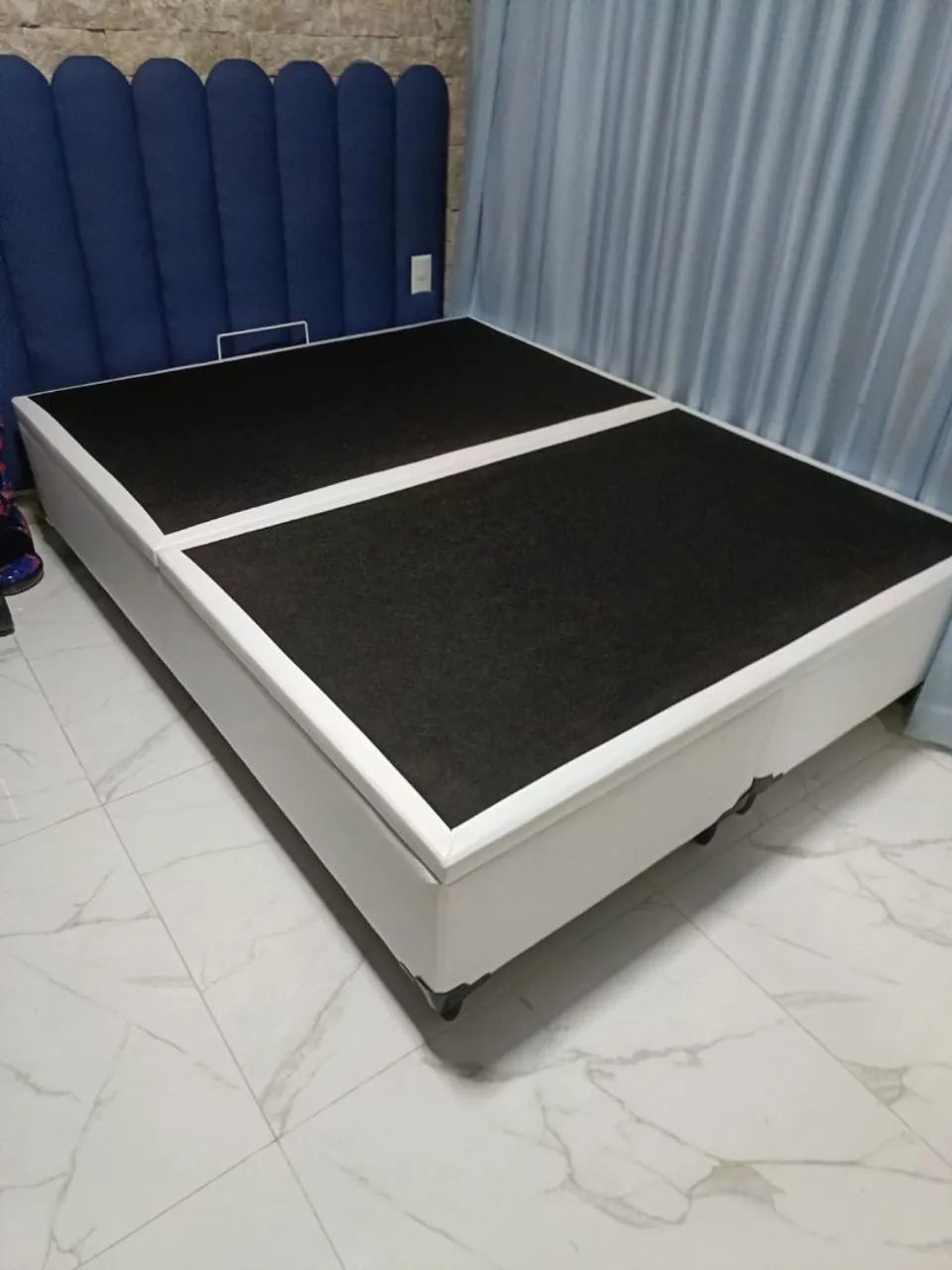 Cama box baú Queen 1,58×1,98 - variedade em cores - - Foto 2