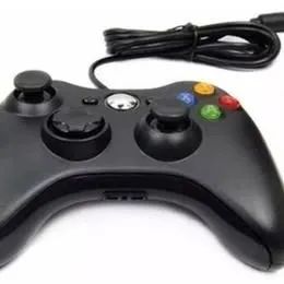 Controle Joystick Xbox 360 Com Fio Usb Pc Gamer para Computador - Foto 2