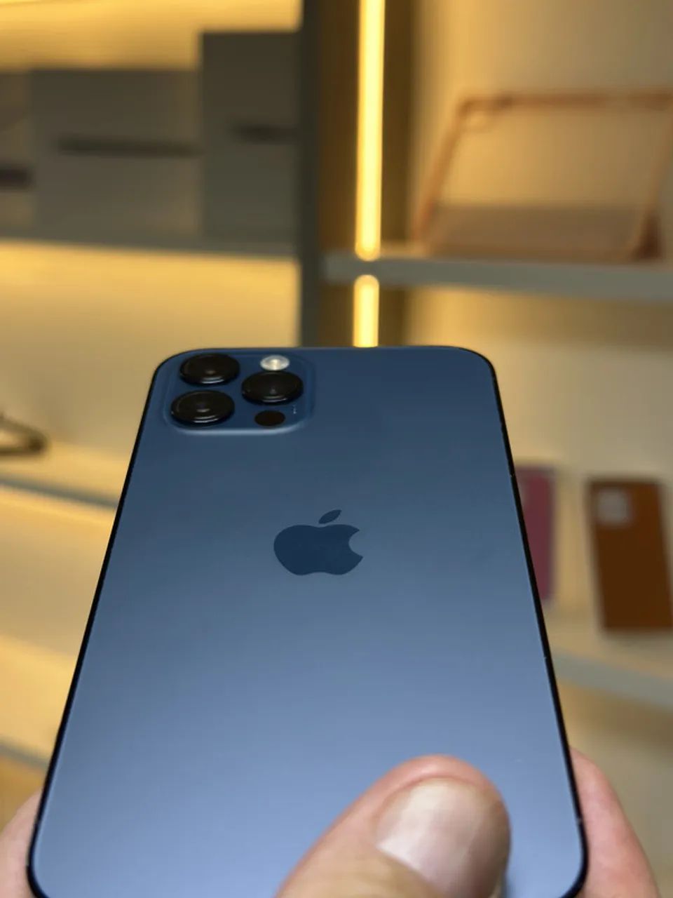 IPHONE 12 PRO 256GB SEMINOVO AZUL SEMINOVO - Celulares e