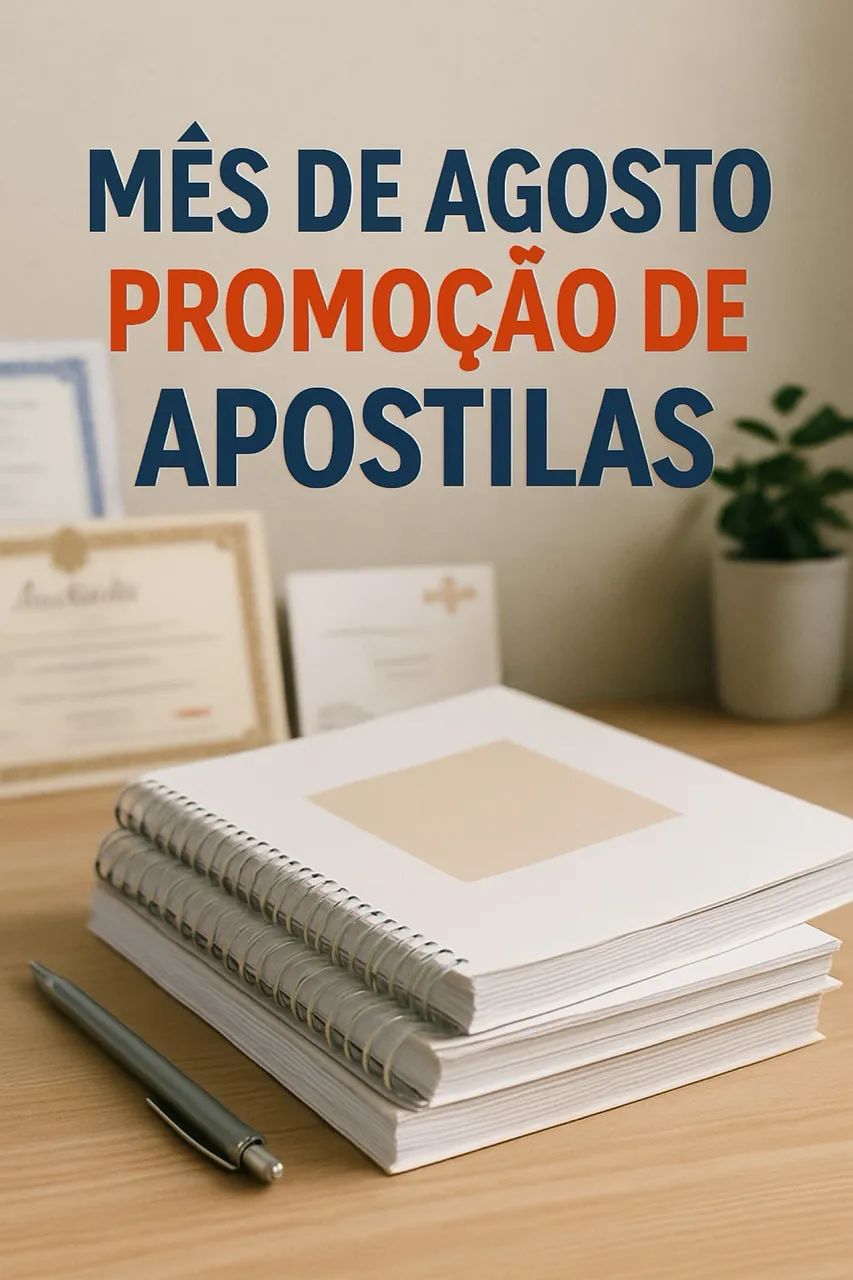Impressão Apostilas com espiral preto, capa preta e fundo transparente  - Foto 2