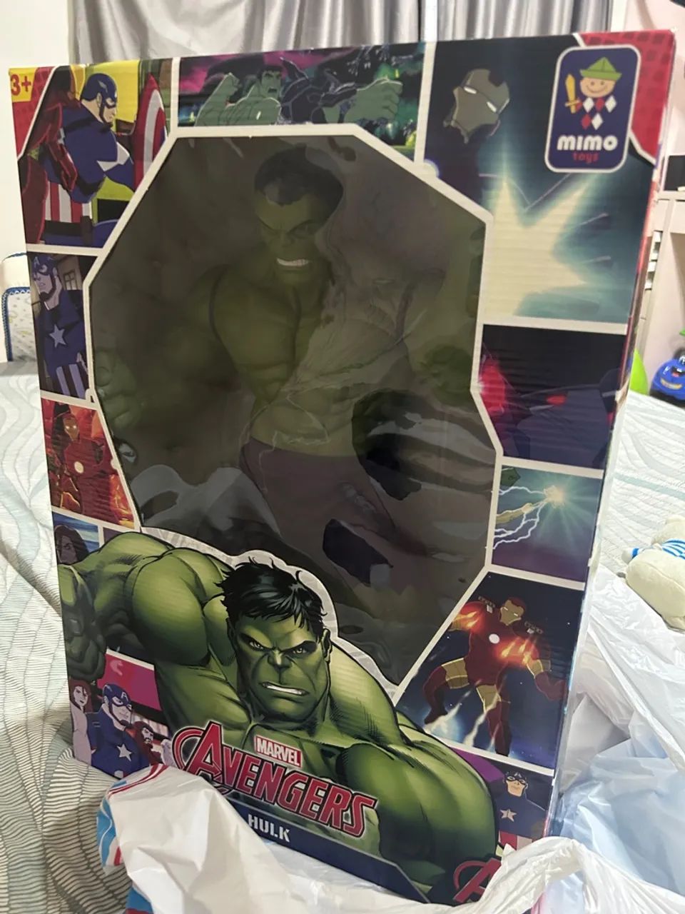 Boneco Hulk articulado  - Foto 3