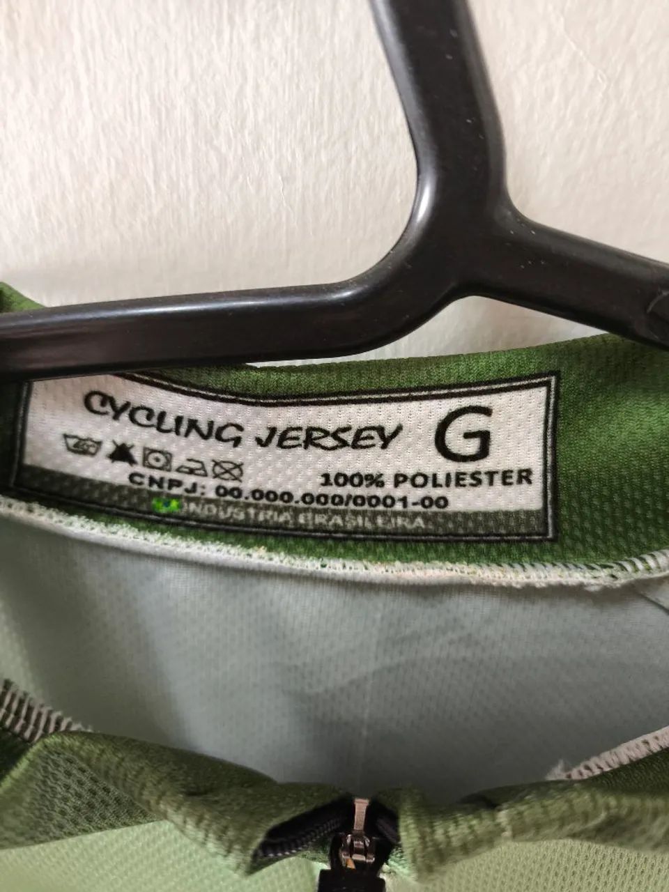 Camisa de Ciclismo Verde - Long Sleeves - Foto 2